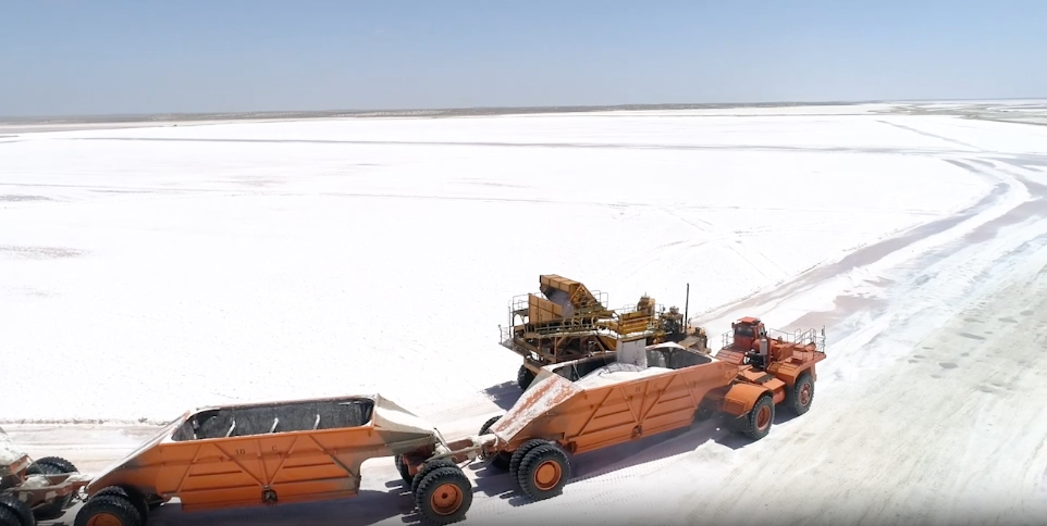 Salt lagoon